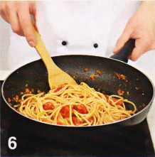 спагетти +с морепродуктами